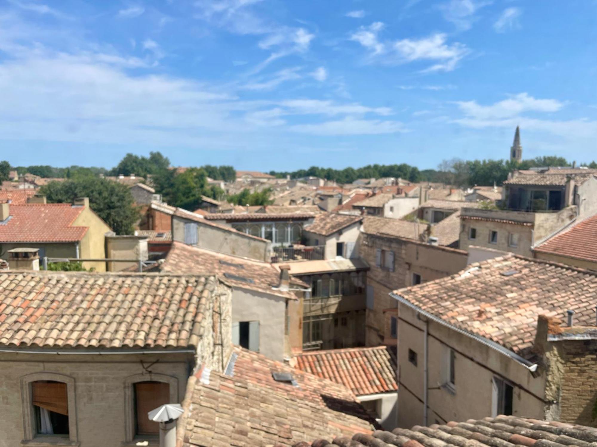 Le Toit D'Avignon - Intra-Muros - Terrasse Vue Palais Des Papes - Ideal Festival - Climatisation - Wifi מראה חיצוני תמונה